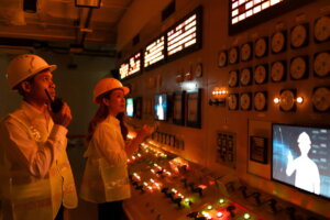 Kraftwerkskontrollraum