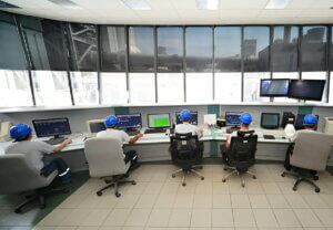 water plant control room